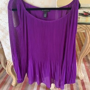 Cold shoulder blouse